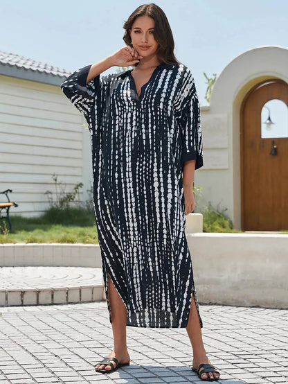 Robe de Plage Caftan Ambre