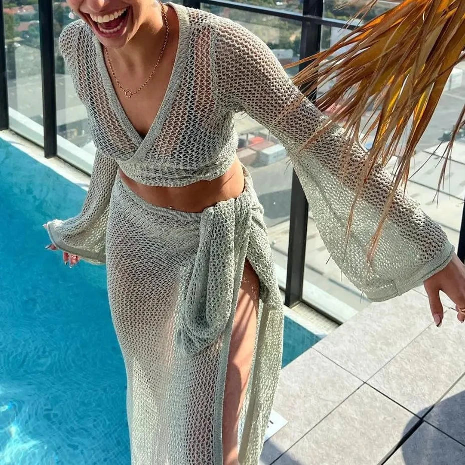 Robe de Plage Crochet Zoé