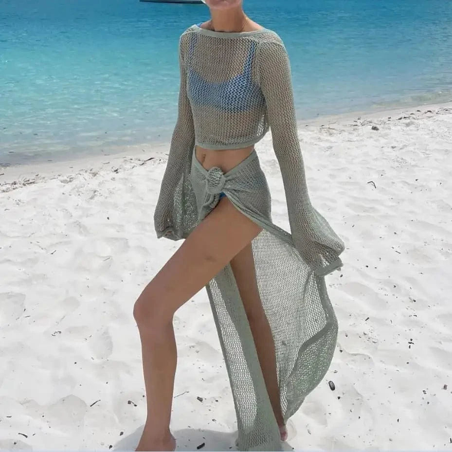 Robe de Plage Crochet Zoé