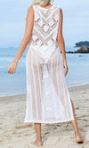 Robe de Plage Dentelle Jade