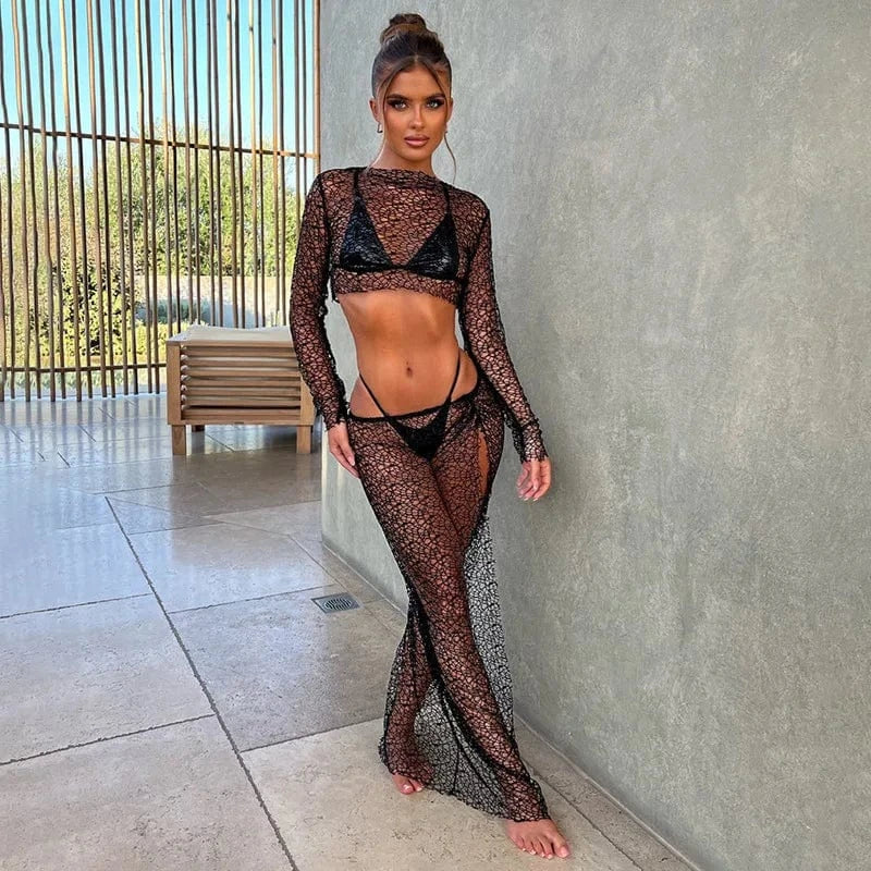 Robe de Plage Dentelle Julia