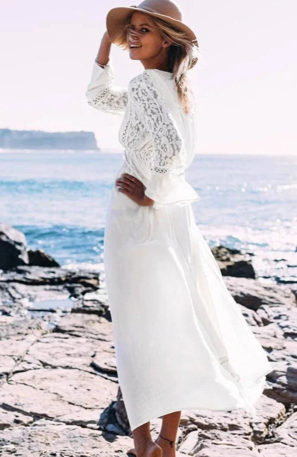 Robe de Plage Dentelle Justine