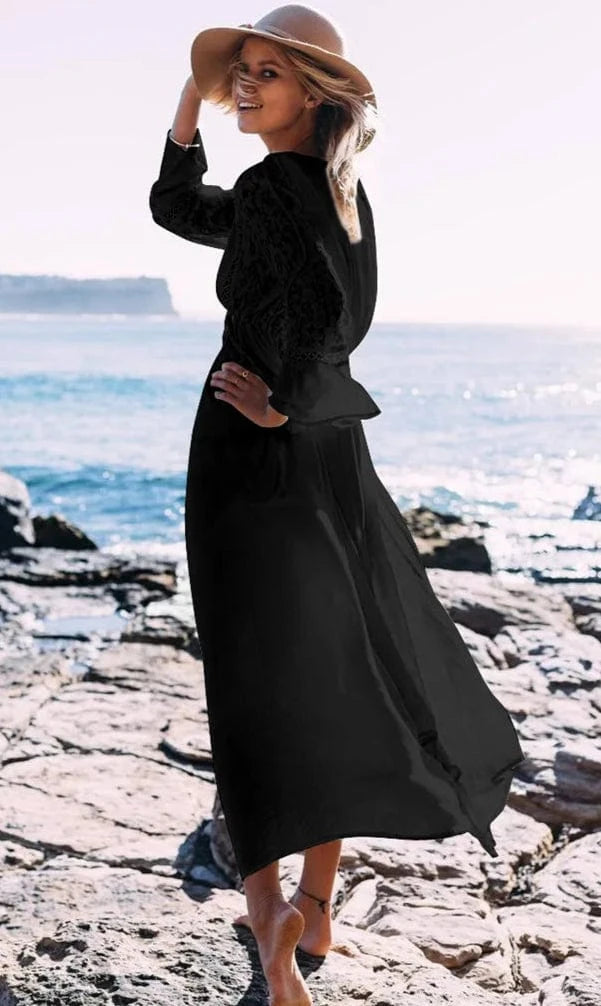 Robe de Plage Dentelle Justine