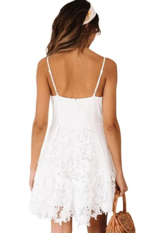 Robe de Plage Dentelle Sexy Carla