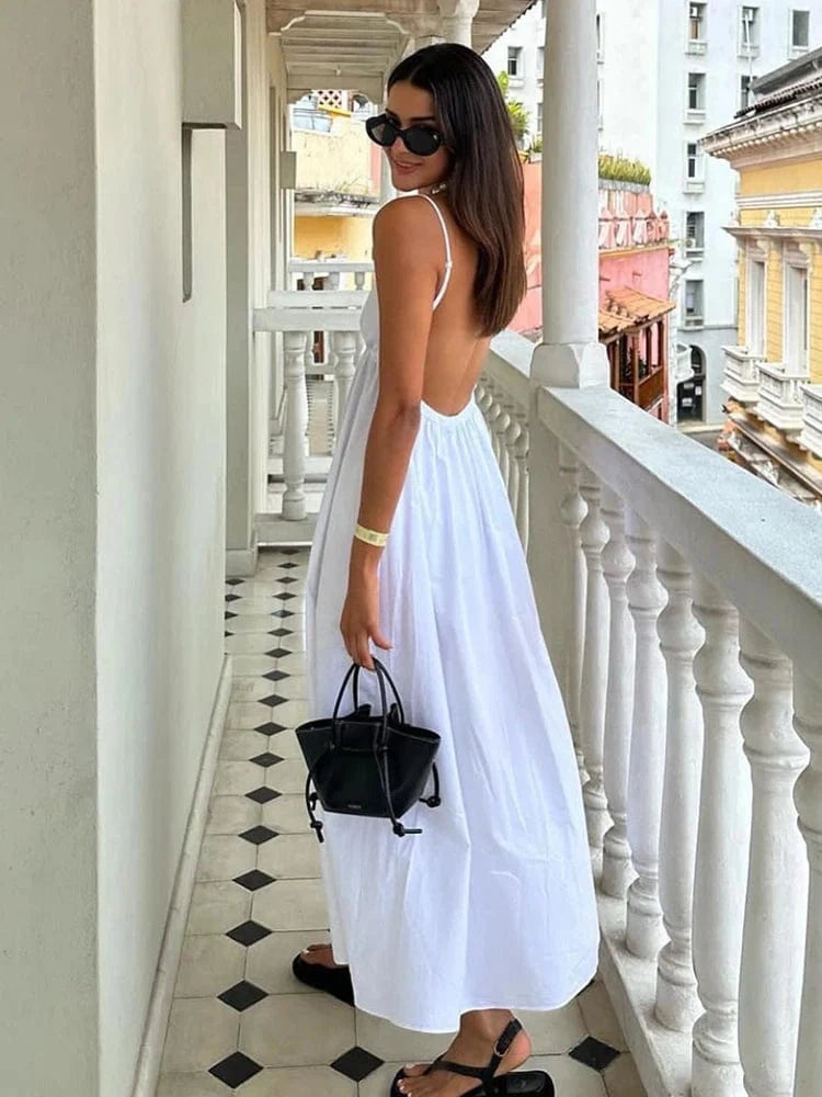 Robe de Plage Dos Nu Lou