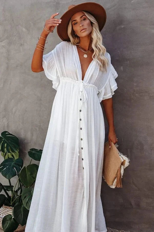 Robe de Plage Longue