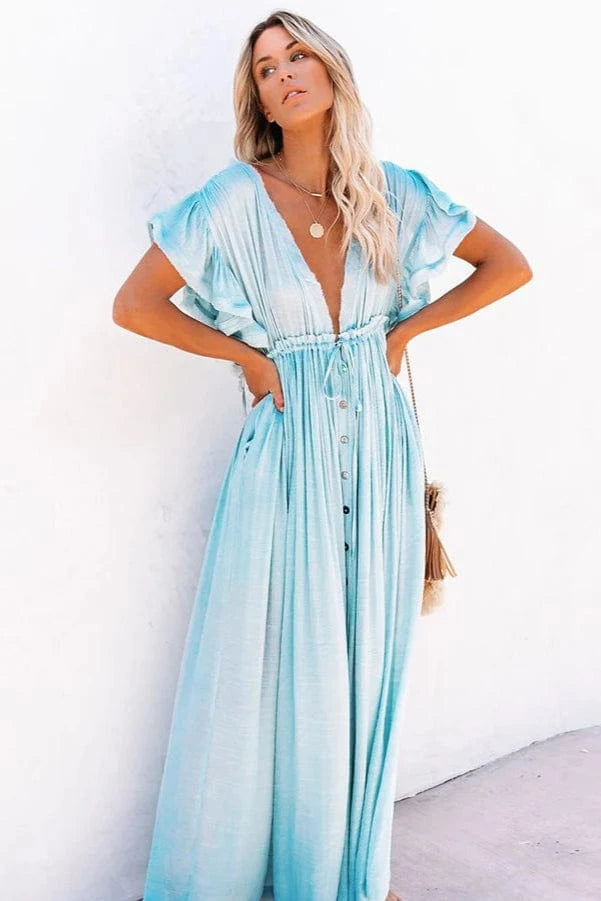 Robe de Plage Longue