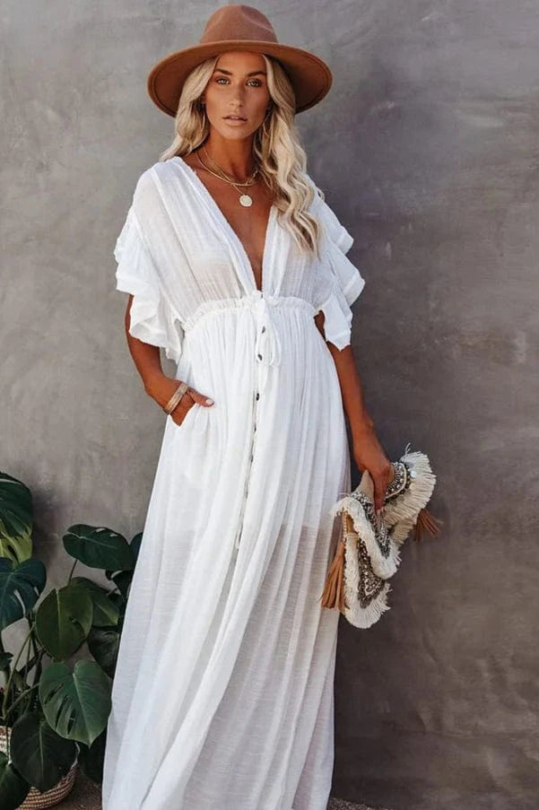 Robe de Plage Longue