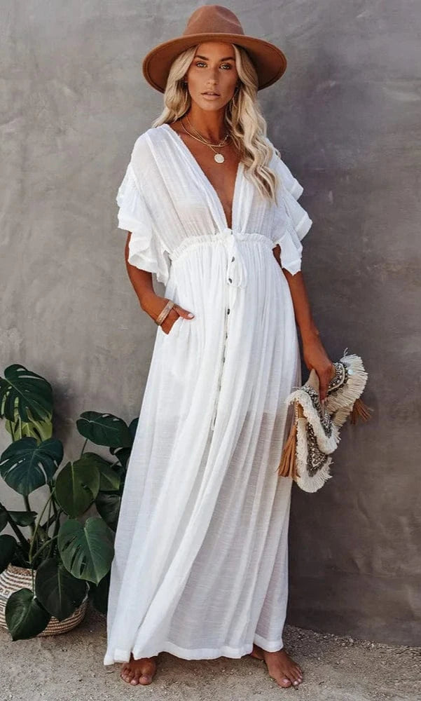 Robe de Plage Longue