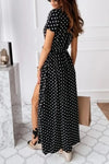 Robe de Plage Longue à Pois Apolline