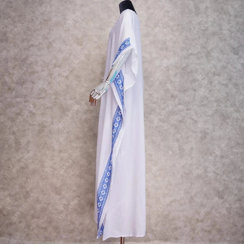 Robe de Plage Paréo Col V Diva
