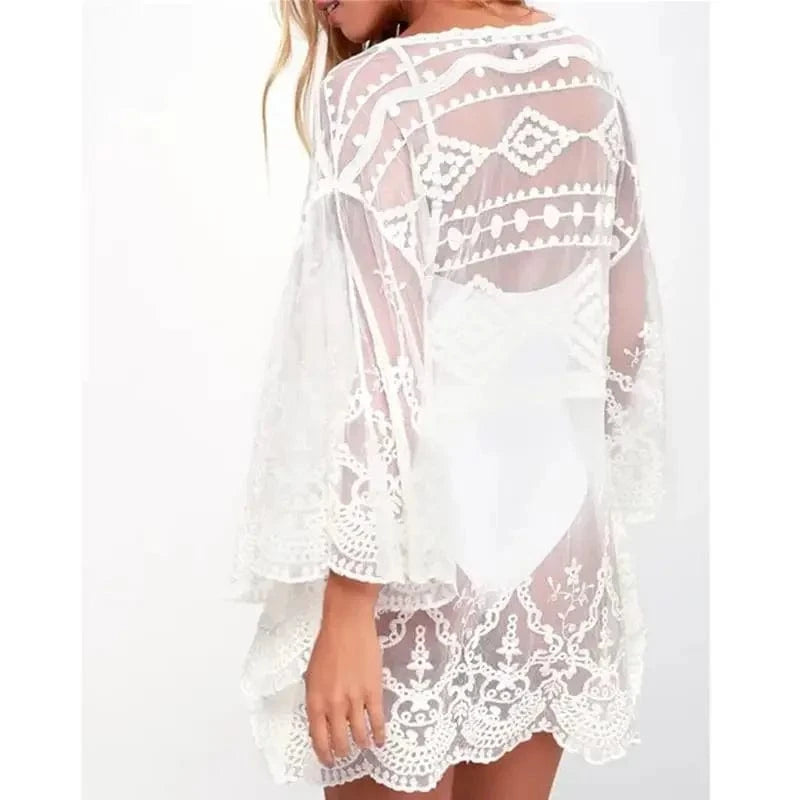 Robe de plage Paréo en Dentelle Amelia