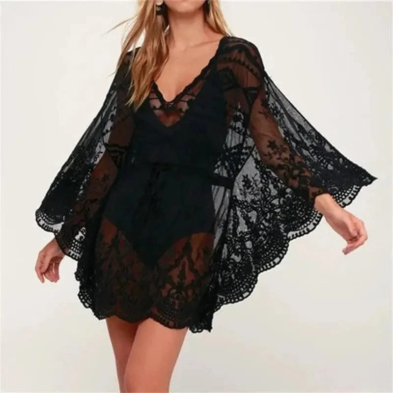 Robe de plage Paréo en Dentelle Amelia