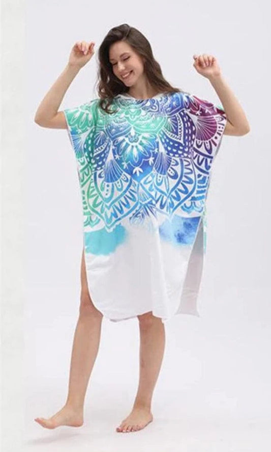 Robe de Plage Poncho Louise