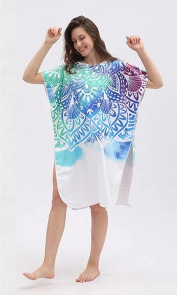 Robe de Plage Poncho Louise