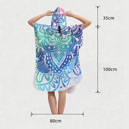 Robe de Plage Poncho Louise