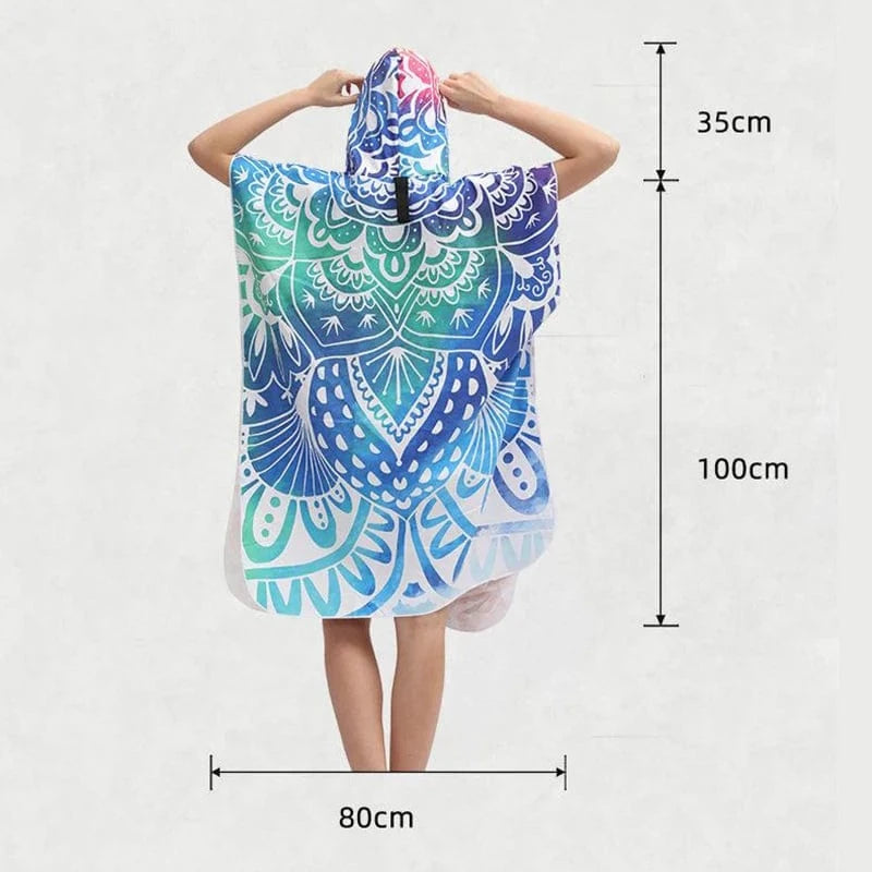 Robe de Plage Poncho Louise