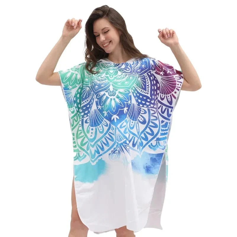 Robe de Plage Poncho Louise
