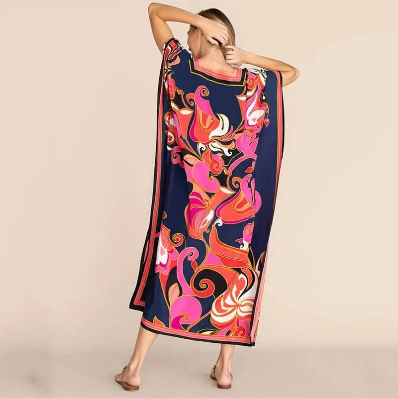 Robe de Plage Poncho Valéria