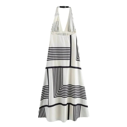 Robe de Plage Rayures