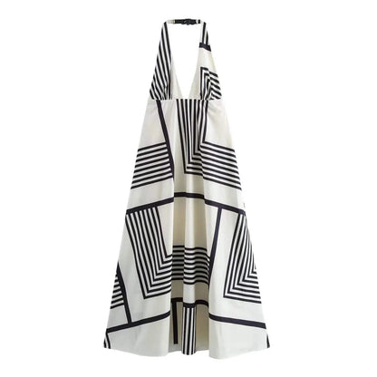 Robe de Plage Rayures