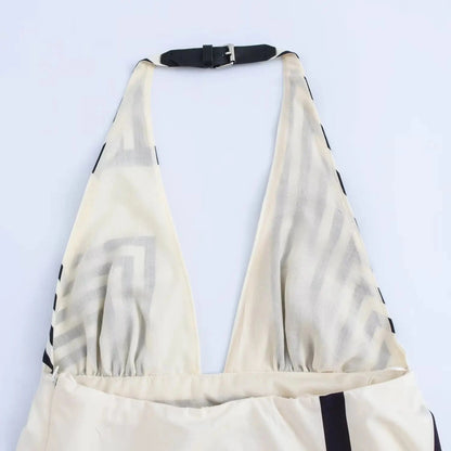 Robe de Plage Rayures