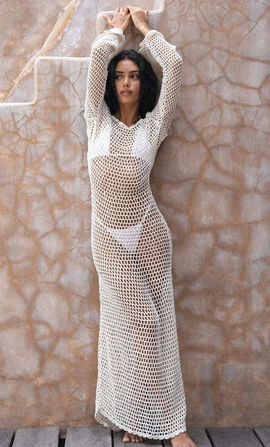 Robe de Plage Résille