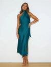 Robe de Plage Satin Romane