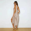 Robe de Plage Satin Romane