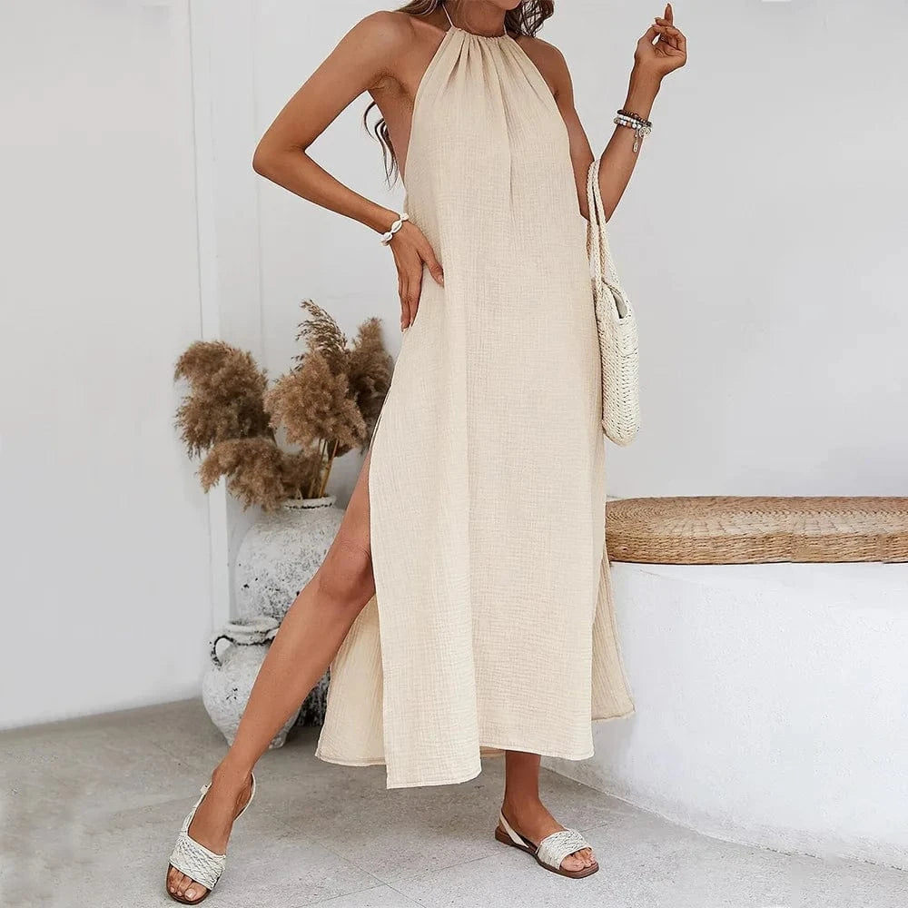 Robe de Plage Sexy Dos Nu