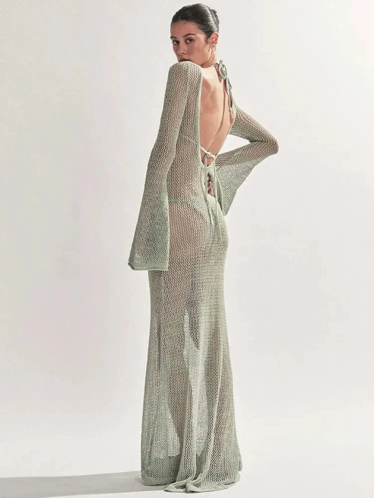 Robe de Plage Transparente