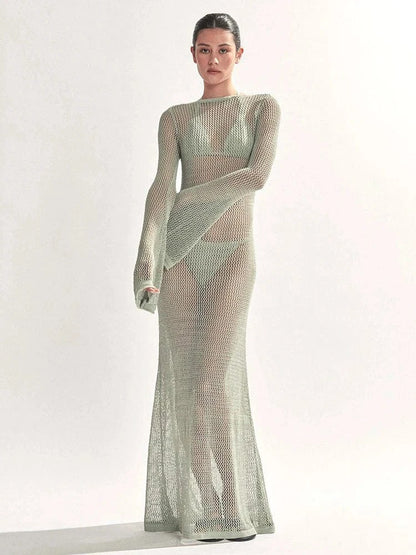 Robe de Plage Transparente