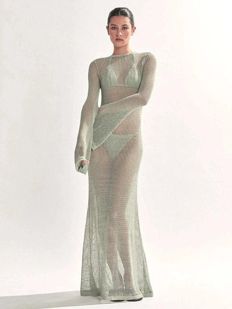 Robe de Plage Transparente