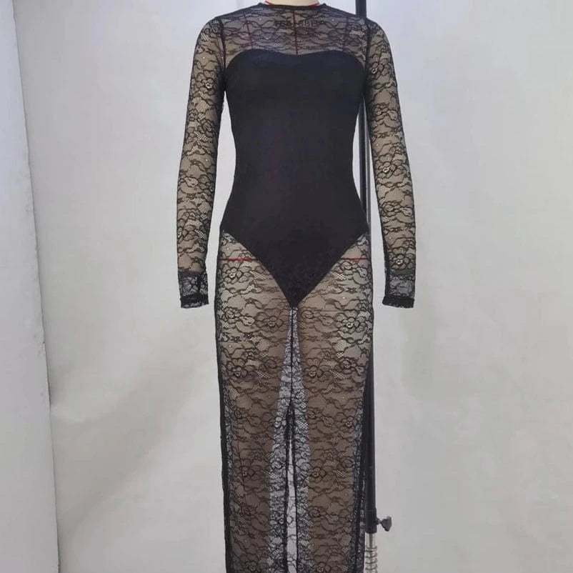 Robe de Plage Transparente