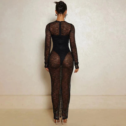 Robe de Plage Transparente