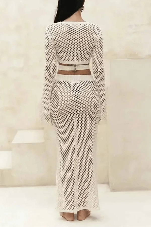 Robe de Plage Tricotée Romy