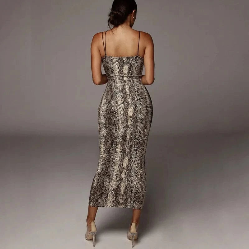 Robe Longue Serpent