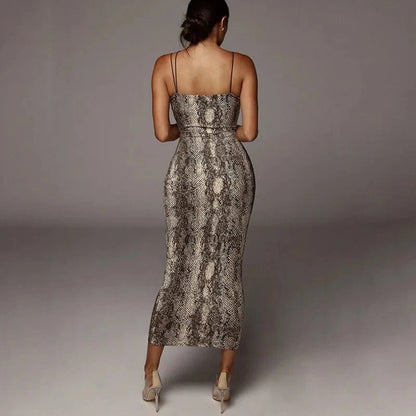 Robe Longue Serpent