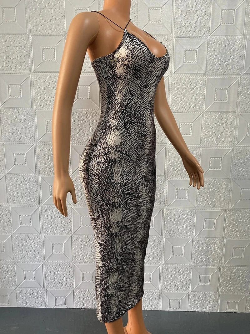 Robe Longue Serpent