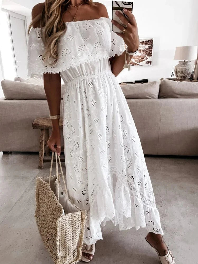 Robe Plage Blanche