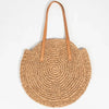 Sac de plage en Osier Naturel Tressé à la Main