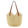 Sac de Plage Osier et Cuir