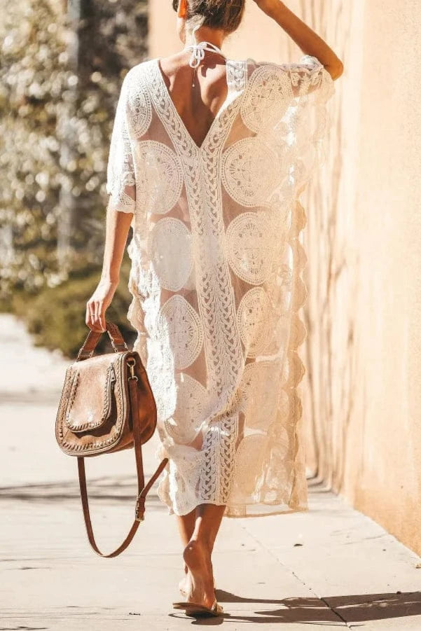 Tunique de Plage Ajourée Mia