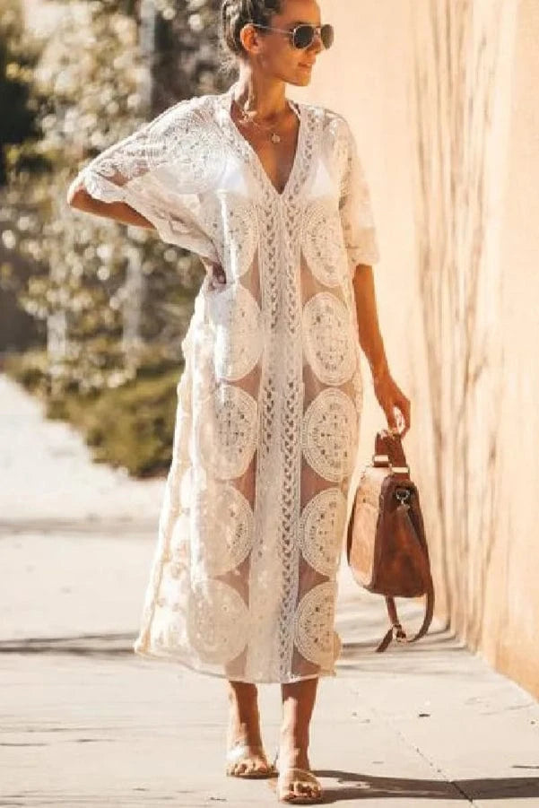 Tunique de Plage Ajourée Mia