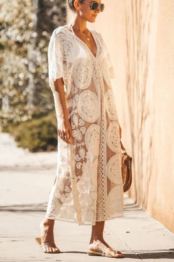 Tunique de Plage Ajourée Mia