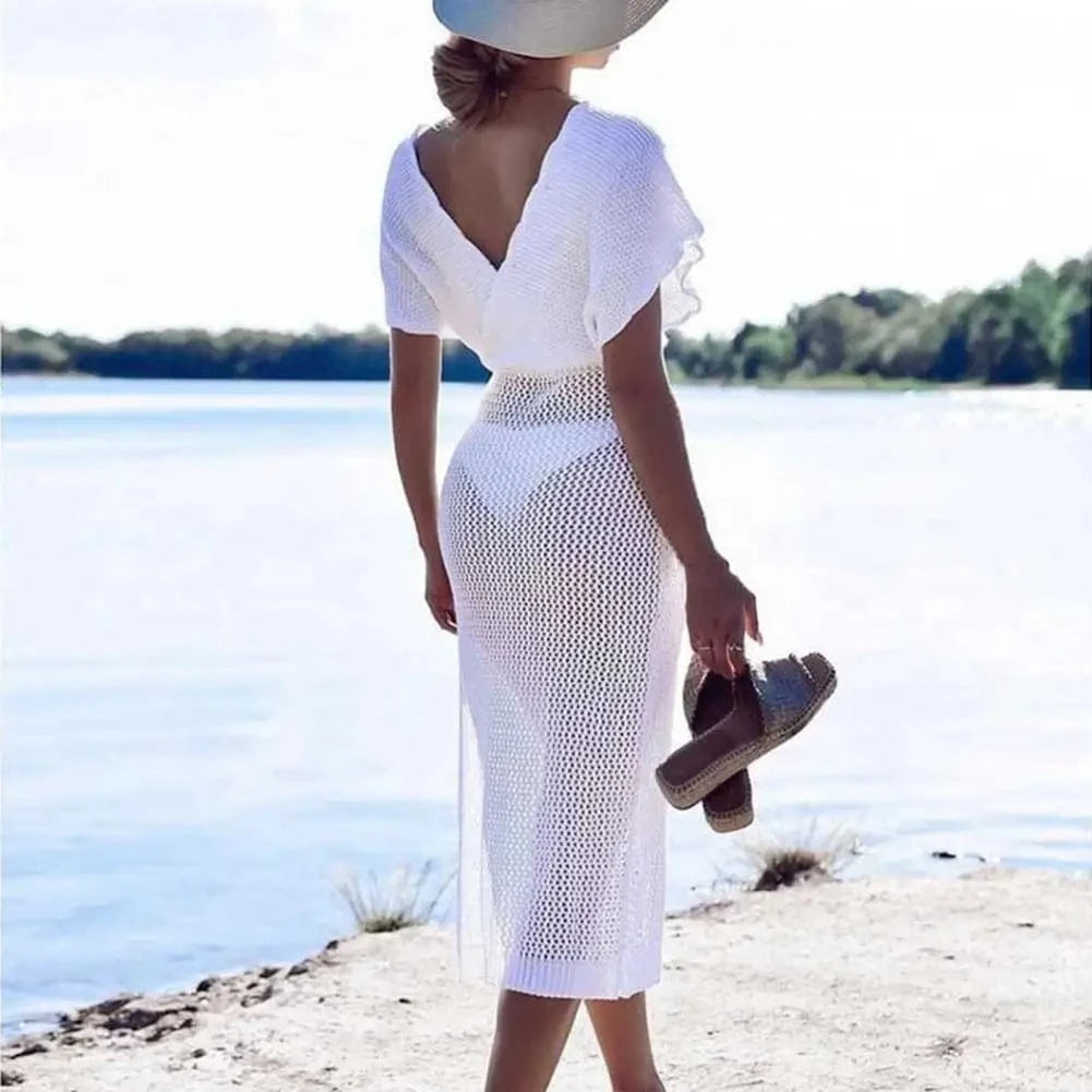 Tunique de Plage au Crochet