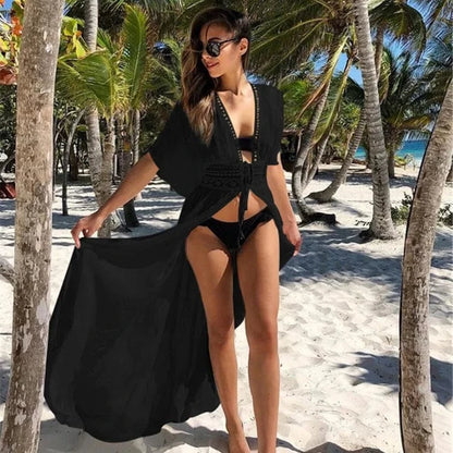 Tunique de Plage Blanche