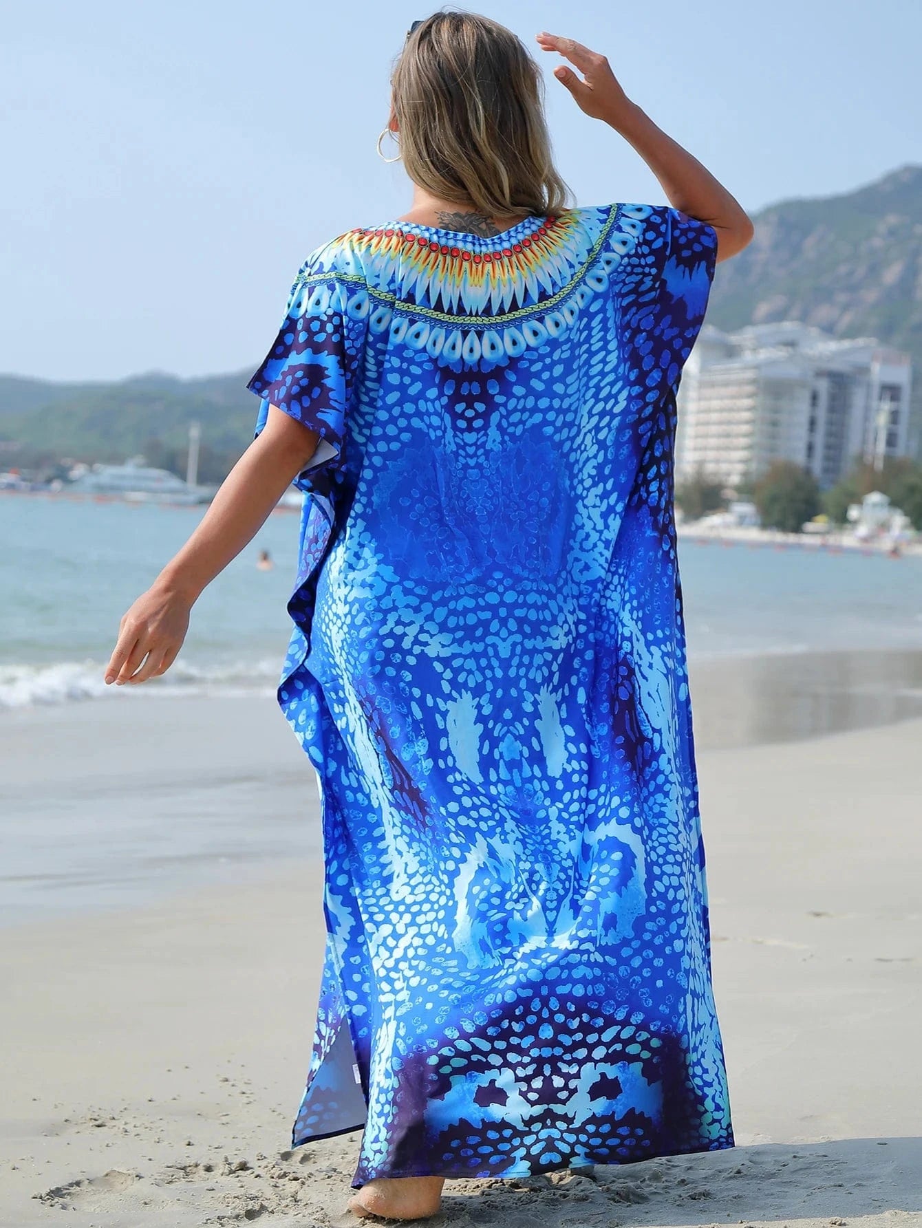 Tunique de Plage en Mousseline Roxane