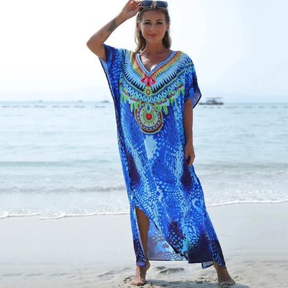 Tunique de Plage en Mousseline Roxane