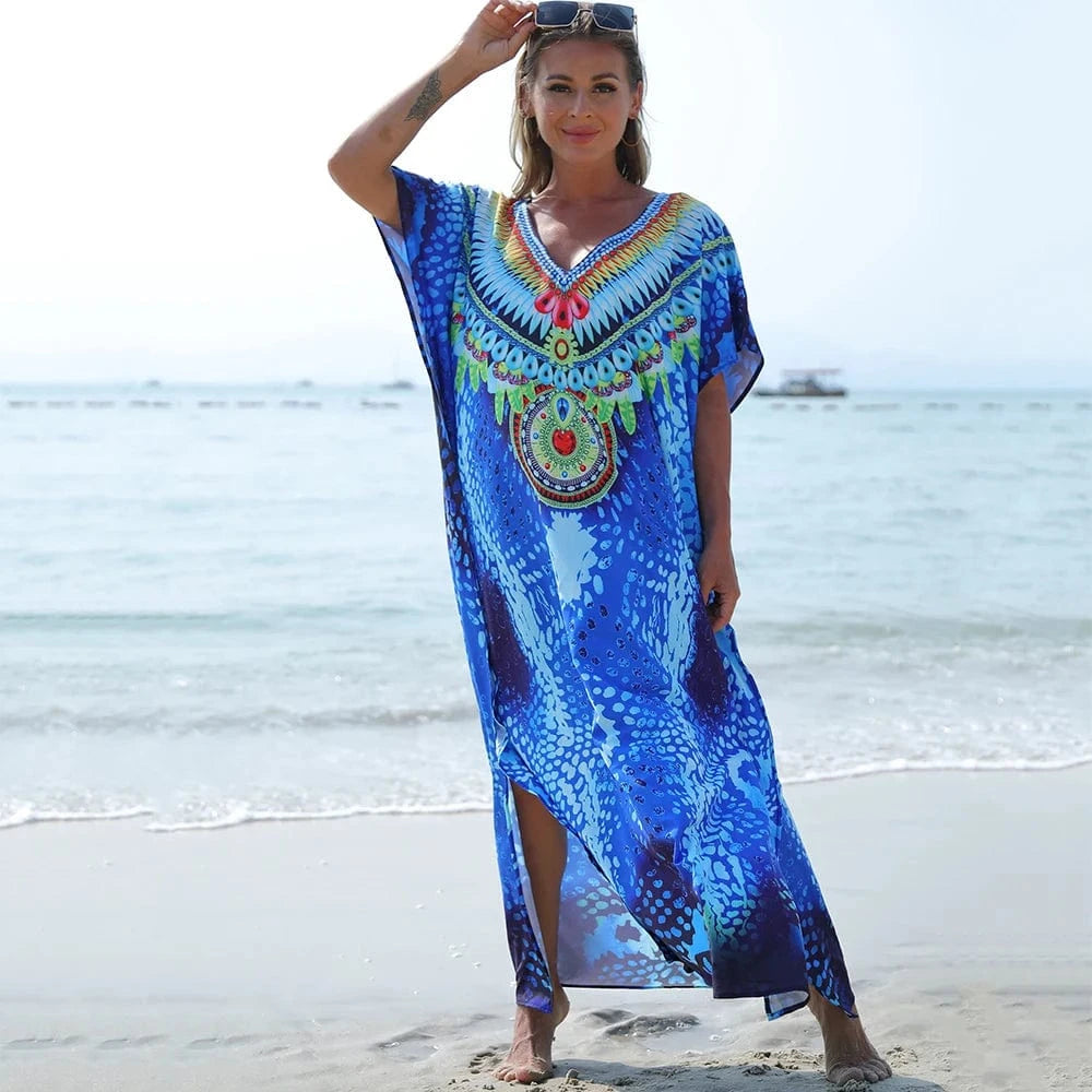 Tunique de Plage en Mousseline Roxane